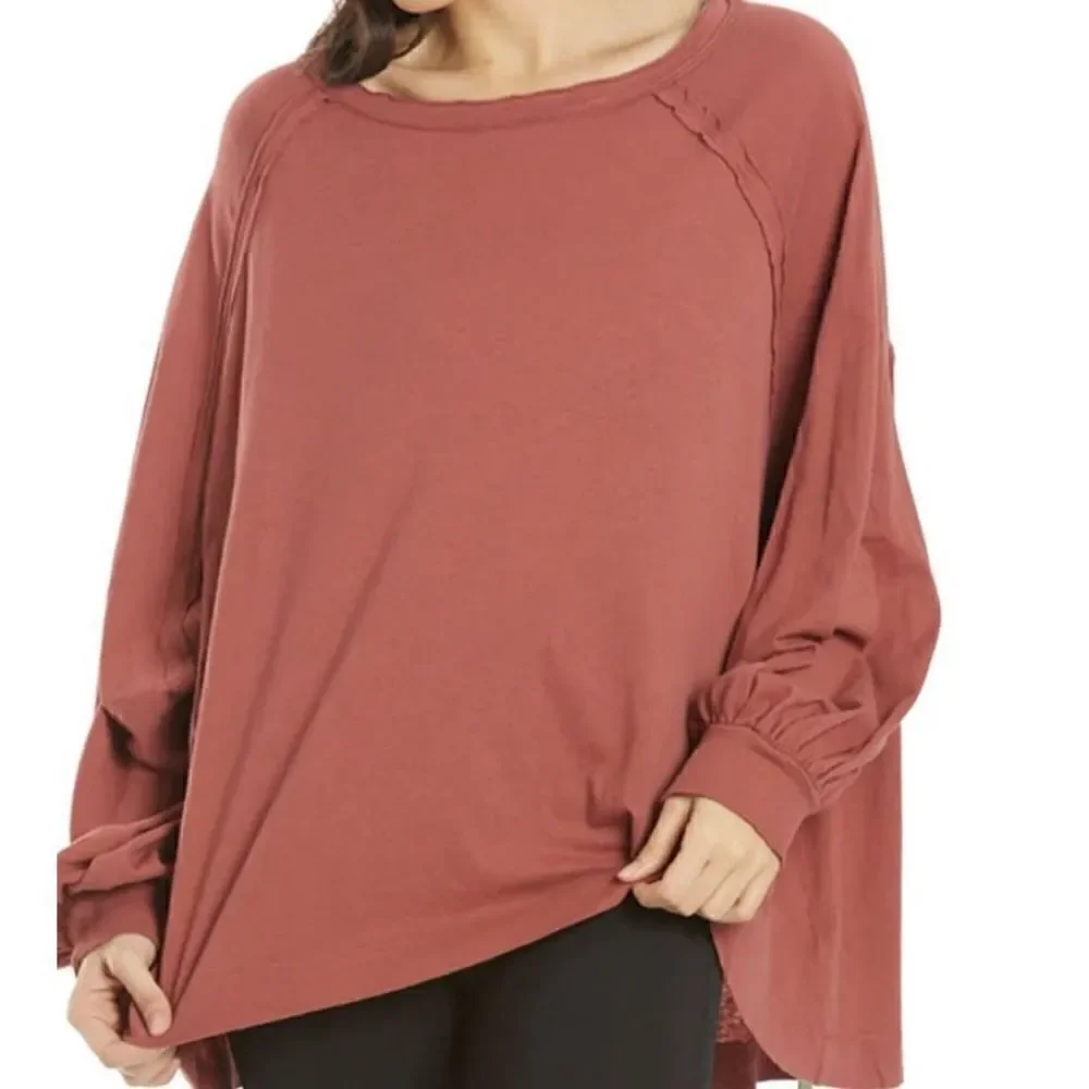 Free People She's Everything Long Sleeve Top size s